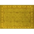 thumbnail image 1 of Ahgly Company Indoor Rectangle Oriental Yellow Traditional Area Rugs, 2' x 3', 1 of 4