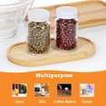 thumbnail image 3 of 10 Pcs Glass Shot Bottles with Caps, 2 oz Reusable Mini Juice Ginger Shot Bottle, 3 of 5