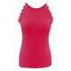 thumbnail image 5 of Top de verano sin mangas de punto para mujer - Camiseta holgada de color liso, 5 of 8