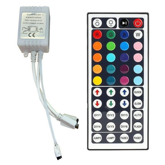 Battery Led Lights with Remote 10M 3528 Smd Rgb 600 Led Strip Light String Tape+44 Key Ir Remote Control Led String Lights with Remote Led Light Strip Power Supply