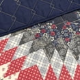 thumbnail image 3 of Donna Sharp Americana Bluefield Star UCC Quilted Throw, 3 of 6