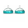 Baby Brezza Baby Bottle Replacement Parts - Stage 2, 2 Pack, Blue