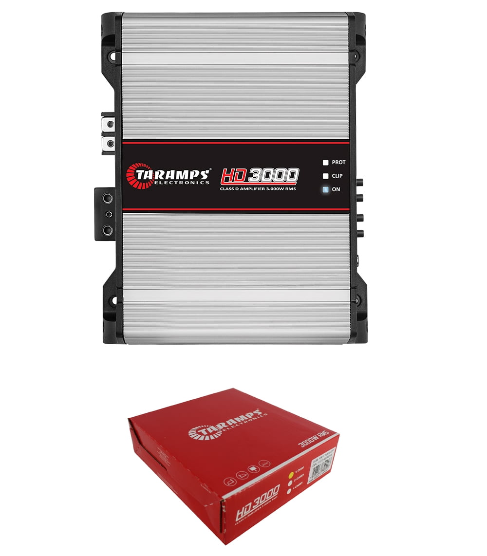 Taramps HD30001 Full Range Monoblock Amplifier 3000W 1 Ohm Car Audio