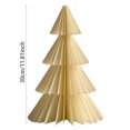 thumbnail image 2 of Liyamei Handmade Folded Paper With Pleated Texture Festive Holiday For Home Tabletop Display And Seasonal Party, 2 of 4