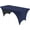 Navy Blue, variant on Navy Blue Open Back 6 Foot Stretch Fitted Spandex Table Cover