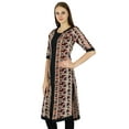 thumbnail image 1 of Tunique Bollywood Imprimée Kurta Ethnique Indienne Designer Robe en Coton pour Femmes, 1 of 2