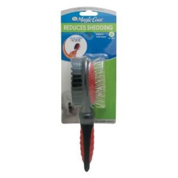 Four Paws Magic Coat Dog Grooming Combo Brush Fp97106