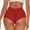 Red, variant on Fiaer Women's V Back Lifting Booty Shorts High Waist S Scrunch Yoga Shorts Dance Hot Pants Red XL