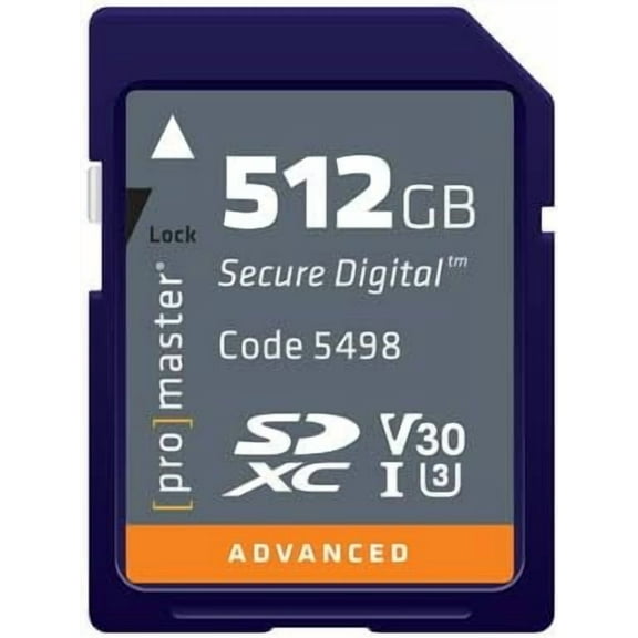 ProMaster Advanced SD Memory Card - 512GB