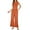Orange, variant on Maean Business Casual Jumpsuit for Women Sleeveless Wide Leg Loose Rompers Dressy Long Pants with Pockets