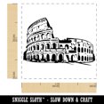 thumbnail image 2 of Roman Rome Colosseum Amphitheatre Italy Landmark Self-Inking Rubber Stamp Ink Stamper - Black Ink - Small 1 Inch, 2 of 7