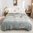 thumbnail image 1 of Extra Large Throw Blankets Ice Blanket for All Season Lightweight Summer Cooler Quilt for Hot Sleepers And Night Sweats Cooler Comforter Double Cold Effect Blanket Cooler Fiber Soft Blanke, 1 of 5