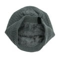 thumbnail image 4 of IROINNID Winter Beanie Cap for Women and Men Windproof Warm Unisex Knitted Stretch Leisure Beanie Hat,Gray, 4 of 5