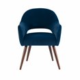 thumbnail image 3 of Powell Midcentury Modern Sabine Side Chair With Dark Grey Finish D1437D21GPUSC, 3 of 10