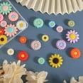 thumbnail image 5 of 28Styles Sunflower Silicone Beads Daisy Shape Silicone Beads Silicone Focal Beads, 5 of 8