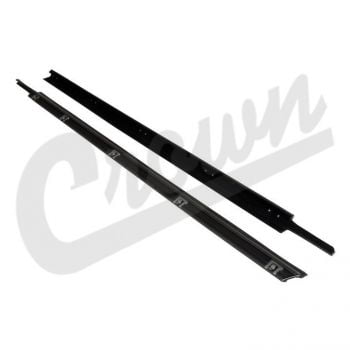 Crown Automotive 55176565K Door Glass Weatherstrip Fits 97 06 Wrangler (Tj) Fits select: 1997-2005 JEEP WRANGLER / TJ, 2006 JEEP WRANGLER / TJ X
