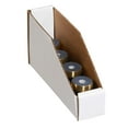 thumbnail image 3 of Top Pack Supply Cajas De Basura Con Parte Superior Abierta, 2"" X 18"" X 4 1/2"", Color Blanco (Paquete De 50), 3 of 4