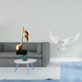thumbnail image 2 of Figura decorativa de resina con forma de ángel y nota musical. Adorno creativo para mesa, centro de mesa, escritorio, chimenea, regalo de inauguración, 2 of 8