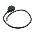 thumbnail image 2 of DC 12V 16 Pins OBD2 Car Diagnostic Female Connector Adapter Cable Tool, 2 of 4