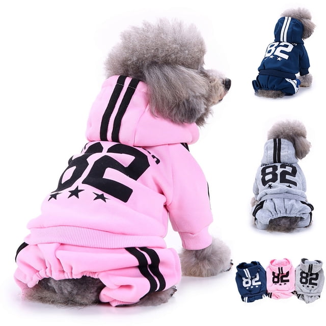 Xihbxyly Sudadera para Perro, Diseño de Poliéster Cálido y Acogedor, Elegante y Cómoda, Ideal para Climas Fríos, Estilo Moderno, Disponible En Varias Tallas, Desde S Hasta Xl.