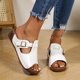 thumbnail image 1 of WILLBEST Sandalias De Playa Para Mujer, Informales, Con Punta Abierta, Planas Y Cómodas, Para Playa, 1 of 7