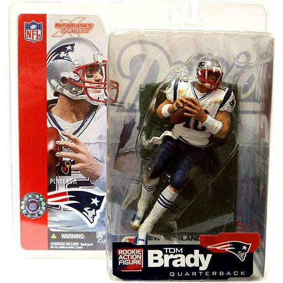 McFarlane NFL Sports Picks Series 5 Tom Brady Action Figure (White Jersey)