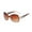 5# Brown, variant on Retro Rectangle Oval Sunglasses for Women, 80s 90s Small Trendy Cat Eye Narrow Slim 2026 Sun Glasses, Black,1PC