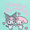 Sanrio, variant on K-Pop Demon Hunters Girls Mineral Wash Graphic Tank Top, Huntrix Trio, Sizes 4-16