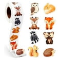 thumbnail image 4 of JoyMoreToys 1 Roll Forest Stickers Birthday Gifts for Kids Beautiful Forest Labels for Teacher Reward School Supplies Incentives Educational Toys for Kids,8 Styles,500Pcs, 4 of 9