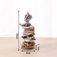 thumbnail image 6 of Wooden Hair Tie Holder Stand, Headband and Scrunchie Organizer Rack Countertop, Elastic Hair Band Storage Display Stand with Wide Anti-Slip Base for Bedroom Bathroom Vanity, 6 of 7
