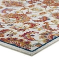 thumbnail image 3 of Modway Entourage Azami Floral Lattice Area Rug in Ivory/Blue/Orange/Yellow/Red, 3 of 7