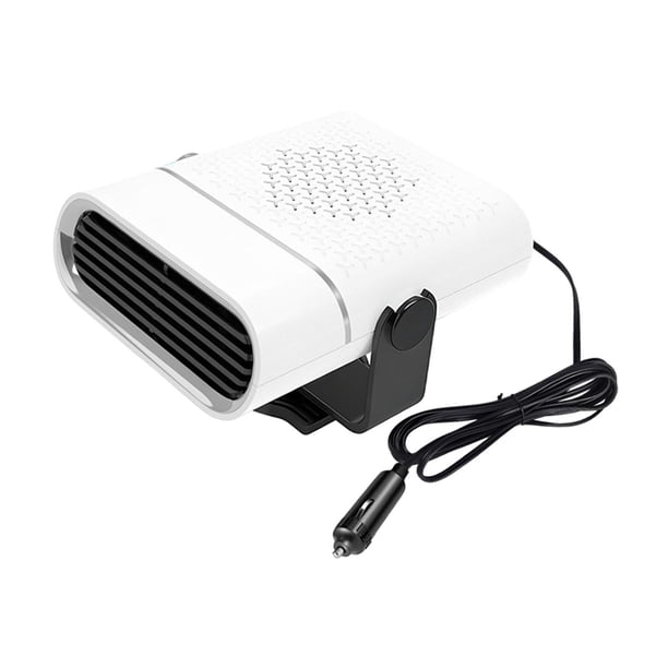 Desempañador de parabrisas universal para calefacción de coche, dispositivo electrónico 12 V blanco
