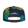 thumbnail image 2 of Kdxio Abstract Bright Pineapple Fruit Retro Print Snapback Hat for Men Women,Adjustable Baseball Cap, 2 of 7