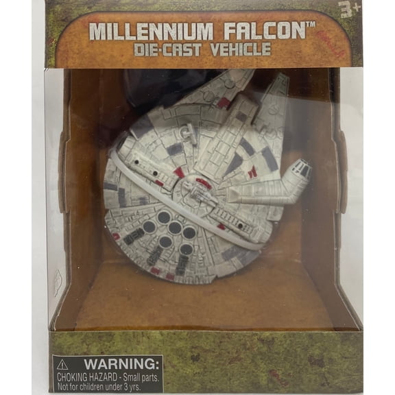 Disney Parks Die Cast Vehicle New Star Wars Galaxy Millennium Falcon Rocket & Spaceship Play Vehicles with Box