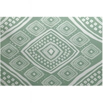 Simply Daisy, Ani, Floral Print Outdoor Pillow