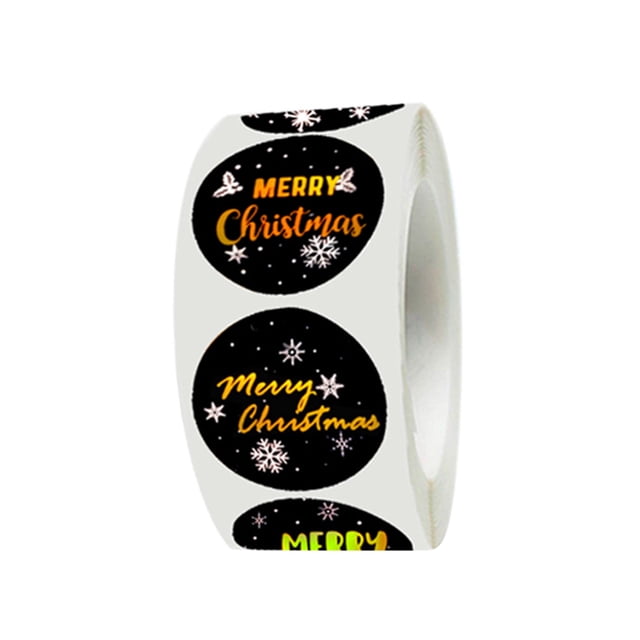 Less Than 5 Stickers 500PCS Pack Sticker Christmas Holiday Gift Decorating Christmas Label Sticker
