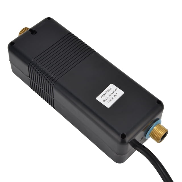 Calentador de agua eléctrico, calentador de agua eléctrico instantáneo de 3000 W, accesorio para baño, resistente y duradero
