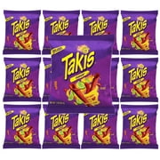 Spice Up Your Snack Game with Takis Fuego - 12 Pack of 1oz Pouches!