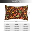 thumbnail image 2 of Naloa Autumn Leaves Pillow Covers, Throw Pillow Case Cushion Covers,Cushion for Bedroom,Couch,Home-16"x24", 2 of 6
