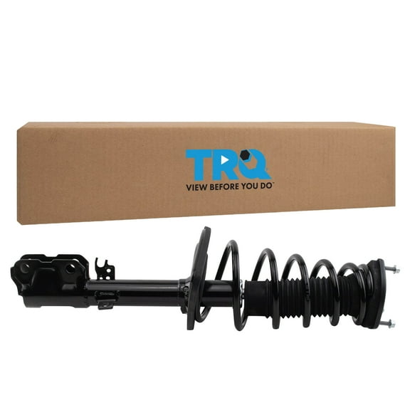 TRQ Rear Left Complete Strut & Coil Spring Assembly Drivers Side Fits Select 2013-2018 Lexus ES300h ES350