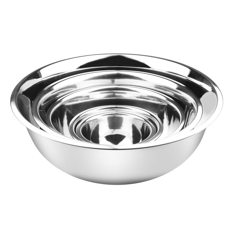 8 Qt Stainless Steel Mixing Bowl Durable Versatile Bowl Kitchen Mixing  Tasks