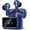 Blue, variant on Earbuds with Screen, 5.4 Headphones, ANC/ENC Noise Cancelling, 48H HiFi Stereo Ear Buds with 5 EQ Modes, Transparency Mode, IPX7 Earphones, Black