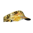 thumbnail image 2 of Gaeub Honey Bee Sun Visor Hats with Empty Top and Adjustable, UV Protection for Golf Tennis Cycling Running, 2 of 8