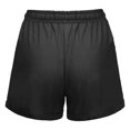 thumbnail image 4 of Gibobby pantalones cargo mujer Pantalones para correr Pierna Tamaño Pantalones cortos Sólido Más Vendaje Mujeres Deportes Pantalones de bolsillo ancho (Negro, XXL), 4 of 5