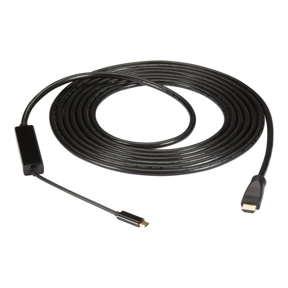 Black Box VA-USBC31-HDMI4K-016 16 ft. USB-C to HDMI Active Adapter Cable - 4K60