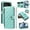 Green, variant on For iPhone 17 Pro Wallet Case with Zipper Card Slots,RFID Blocking Large Capacity Elegant PU Leather Magnetic Flip Case Crossbody Strap+Hand Lanyard for Travel / Daily Carrying,Rosegold