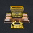 thumbnail image 4 of The Ark Of The Covenant Replica Statue Gold Plated With Ark Contents Aaron Rod, 4 of 5