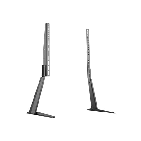 UPC: 0810041731807 | Mount-It! Tilting Tabletop TV Stand | Fits 32 -70  TVs | Height Adjustable Base