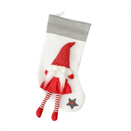 

Rovga Old Man Christmas Sock Bag Christmas Decorations Christmas Pendant Suitable For Holidays Xmas Decor 2022