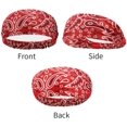 thumbnail image 2 of Diadema de entrenamiento para mujer, diadema bohemia de ancho de banda absorbente de sudor para yoga, correr, deportes, juego de 5 Ormromra SM-174, 2 of 2